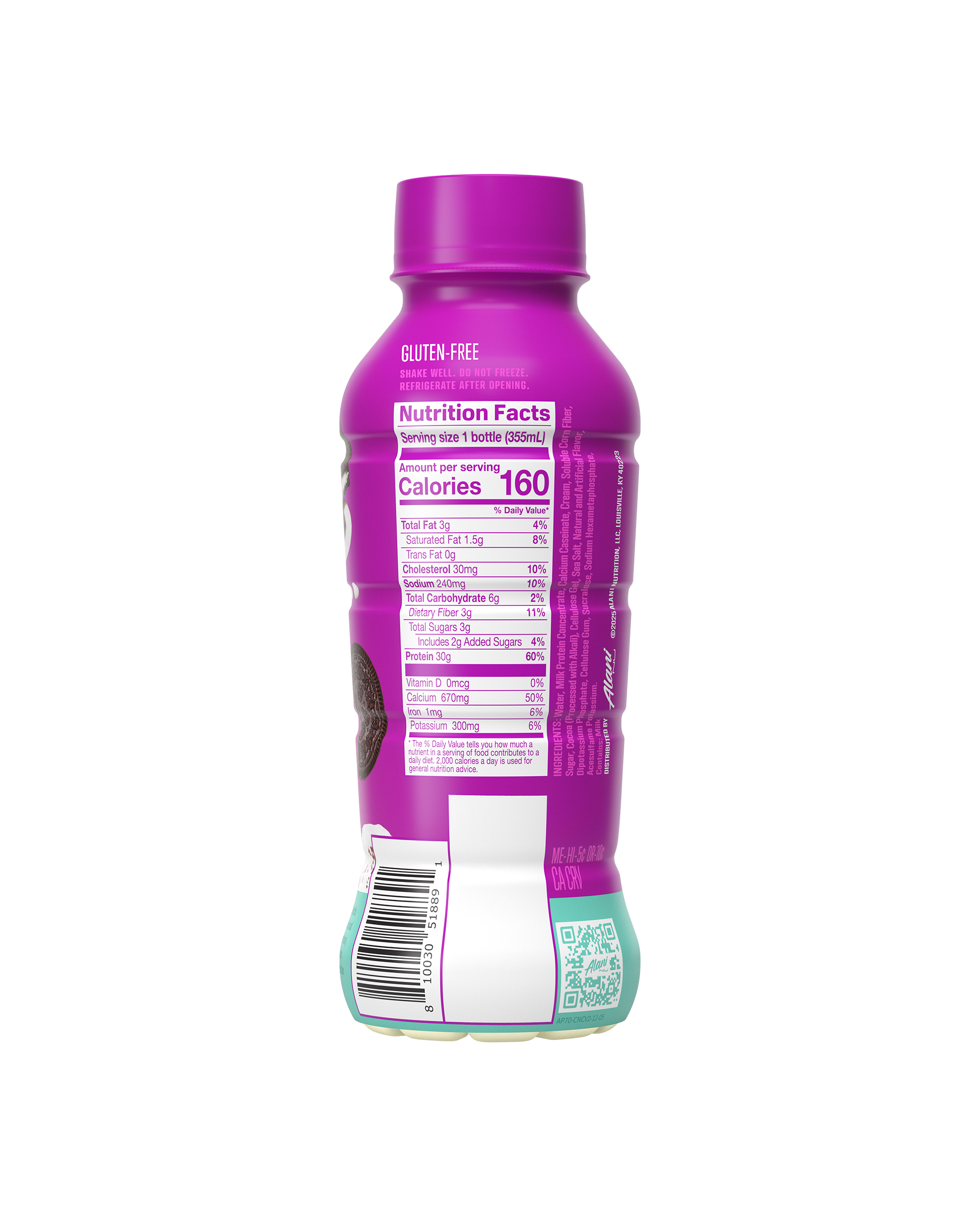 30g protein shake - cookies & cream